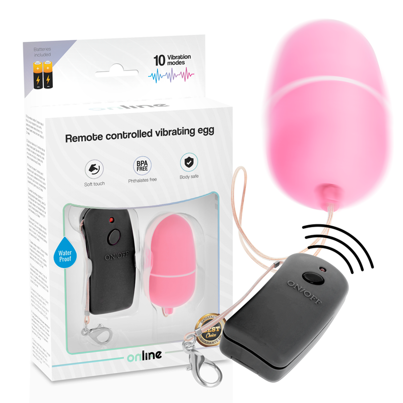 Remote Controlled Vibrating Egg