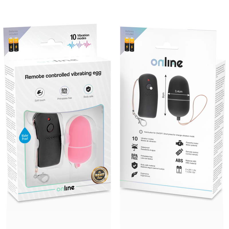 Remote Controlled Vibrating Egg