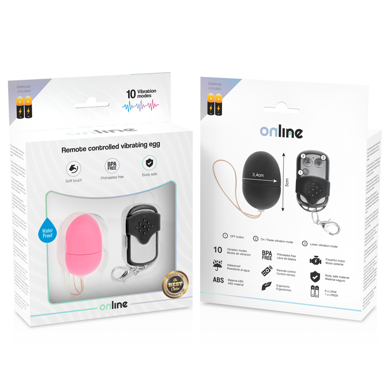Egg Vibrator Control Remoto