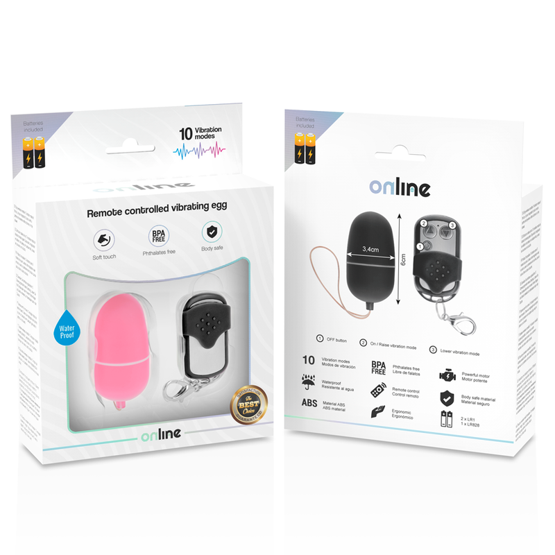 Egg Vibrator Control Remoto