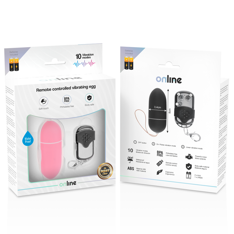 Egg Vibrator Control Remoto