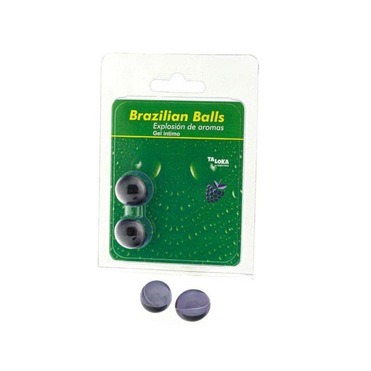 Lubricante Brazilian Balls Frutas Del Bosque 2 Bolas