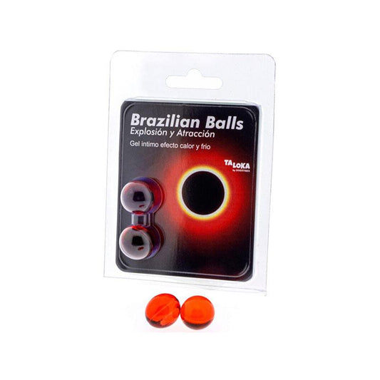 Lubricante Brazilian Balls Efecto Frio & Calor 2 Bolas