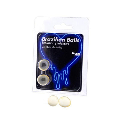 Lubricante Brazilian Balls Efecto Frio & Vibración 2 Bolas