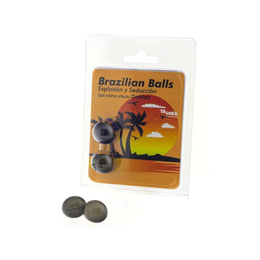 Lubricante Brazilian Balls Efecto Confort 2 Bolas