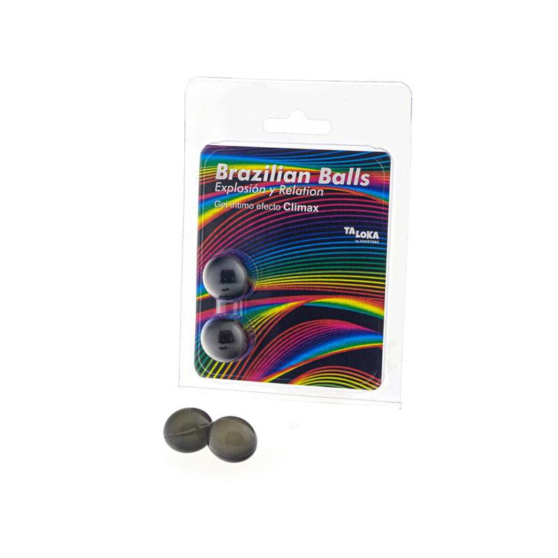Lubricante Brazilian Balls Efecto Climax 2 Uds