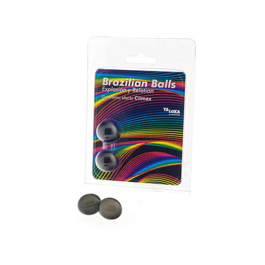 Lubricante Brazilian Balls Efecto Climax 2 Uds