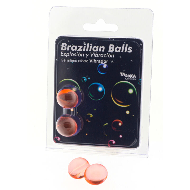 Lubricante Brazilian Balls Efecto Vibración 2 Bolas
