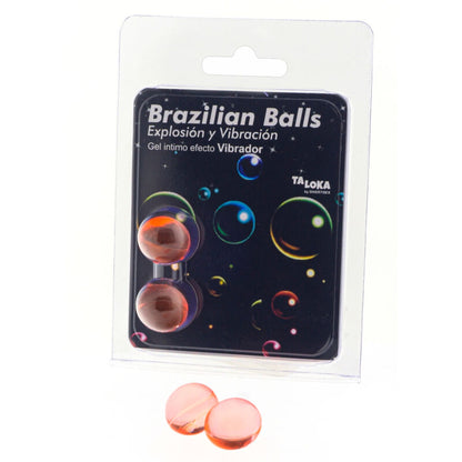 Lubricante Brazilian Balls Efecto Vibración 2 Bolas