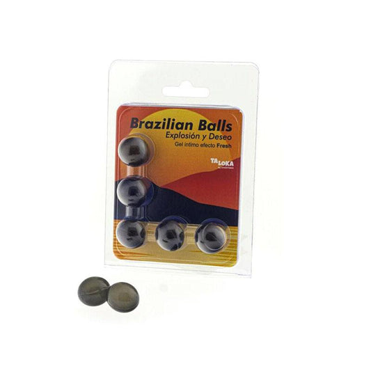 Lubricante Brazilian Balls Efecto Frescor 5 Uds