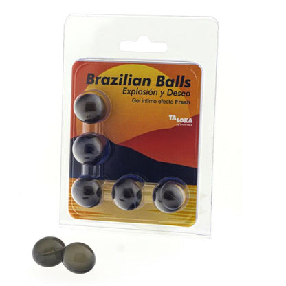 Lubricante Brazilian Balls Efecto Frescor 5 Uds