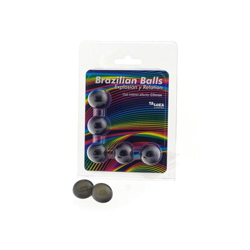 Lubricante Brazilian Balls Efecto Climax 5 Uds