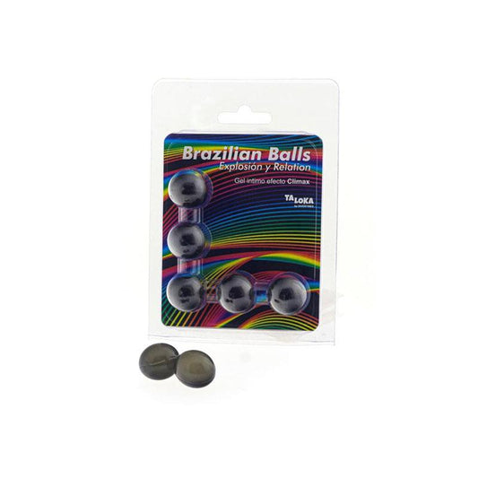 Lubricante Brazilian Balls Efecto Climax 5 Uds