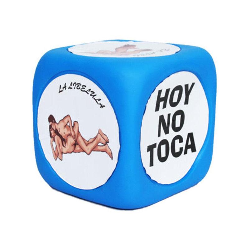 Juego Dado Kamasutra Super Grande De Posturas Azul