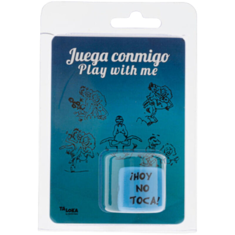 Juego Dado Kamasutra De Acción Azul