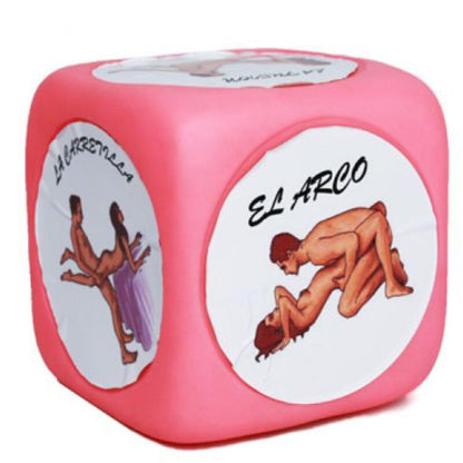 Juego Dado Kamasutra Super Grande De Posturas Rosa