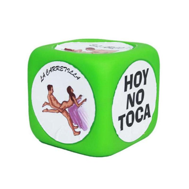 Juego Dado Kamasutra Super Grande De Posturas Verde