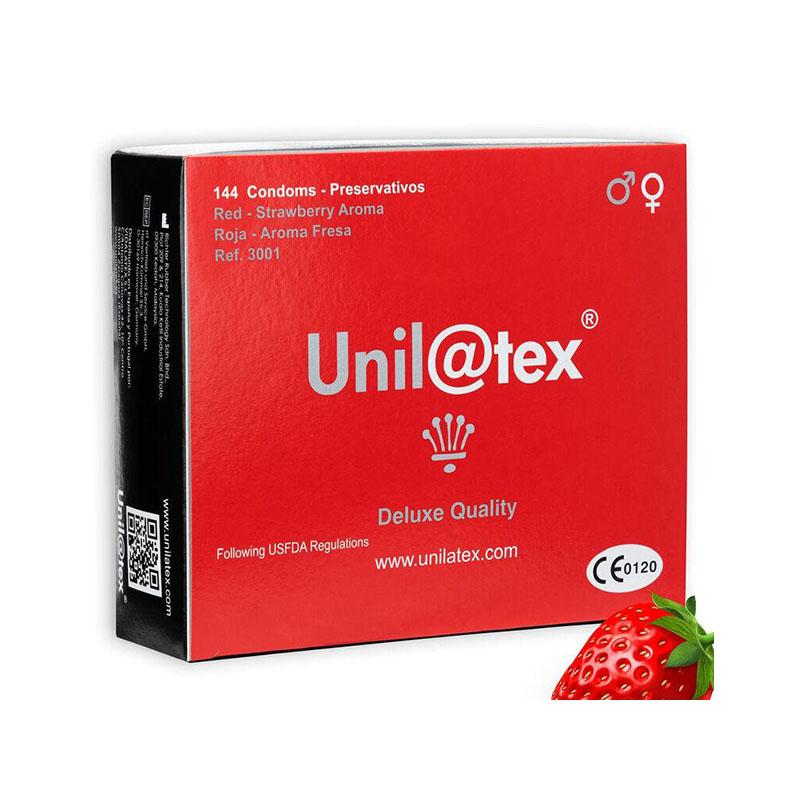 Preservativos Unilatex Fresa 144 Uds