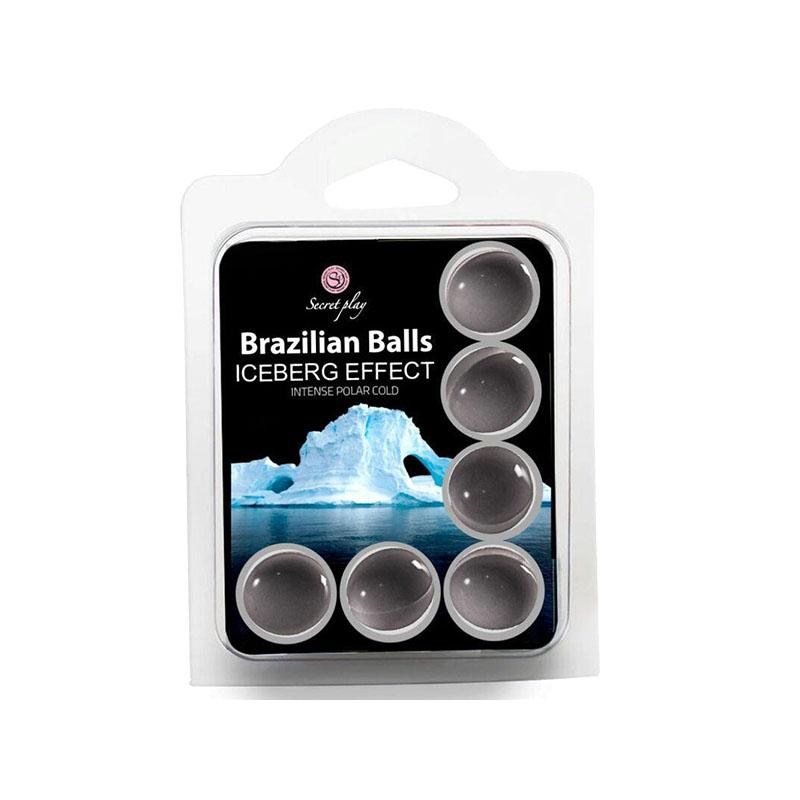 Lubricante Brazilian Balls Efecto Iceberg