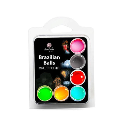 Lubricante Brazilian Balls Mix Efectos