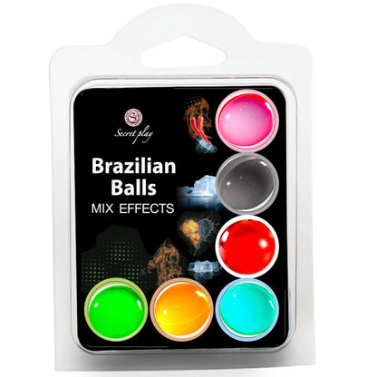 Lubricante Brazilian Balls Mix Efectos