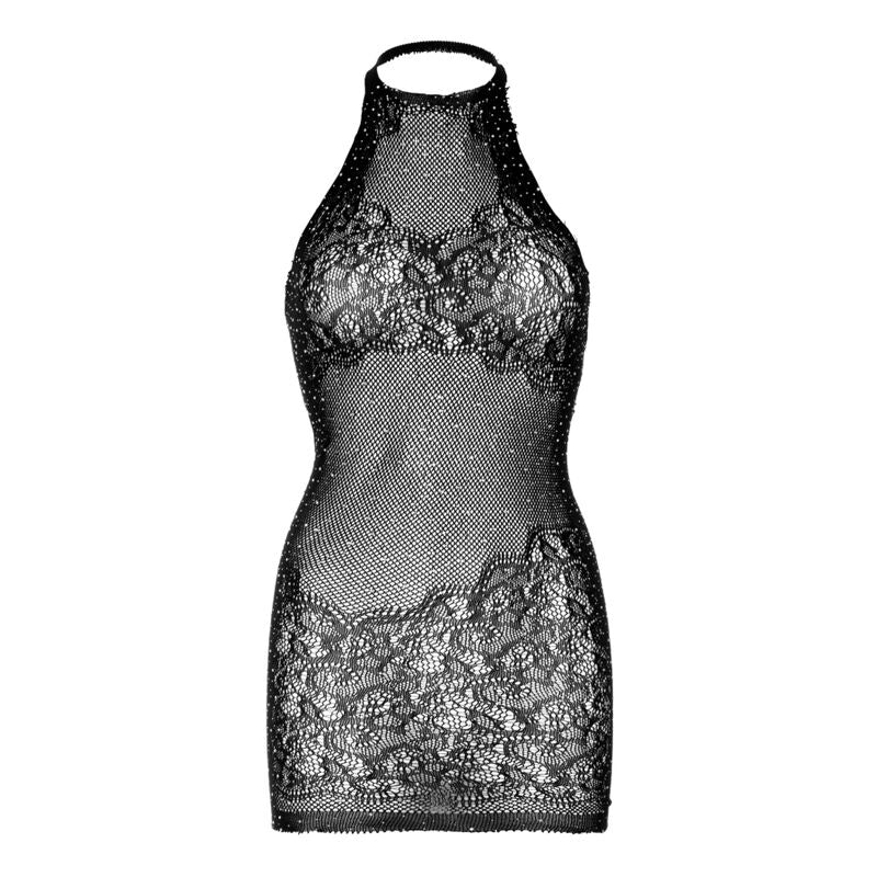 Vestido Encaje Con Pedreria