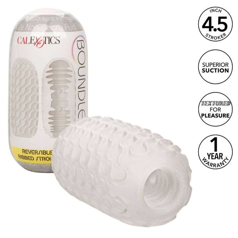 Masturbador Reversible Ribbed