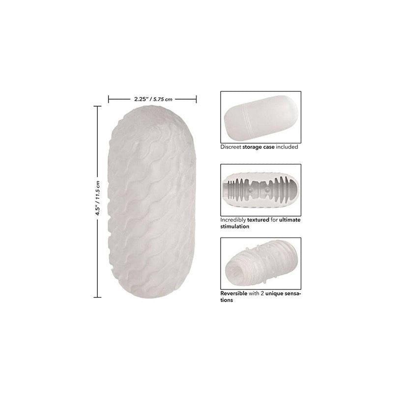 Masturbador Reversible Ribbed