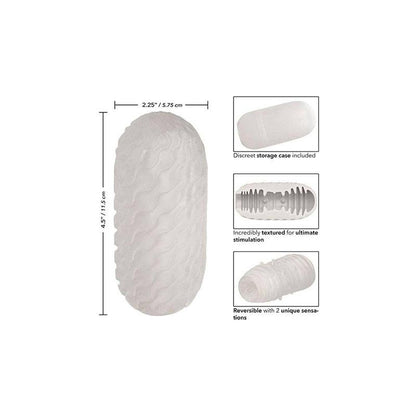 Masturbador Reversible Ribbed