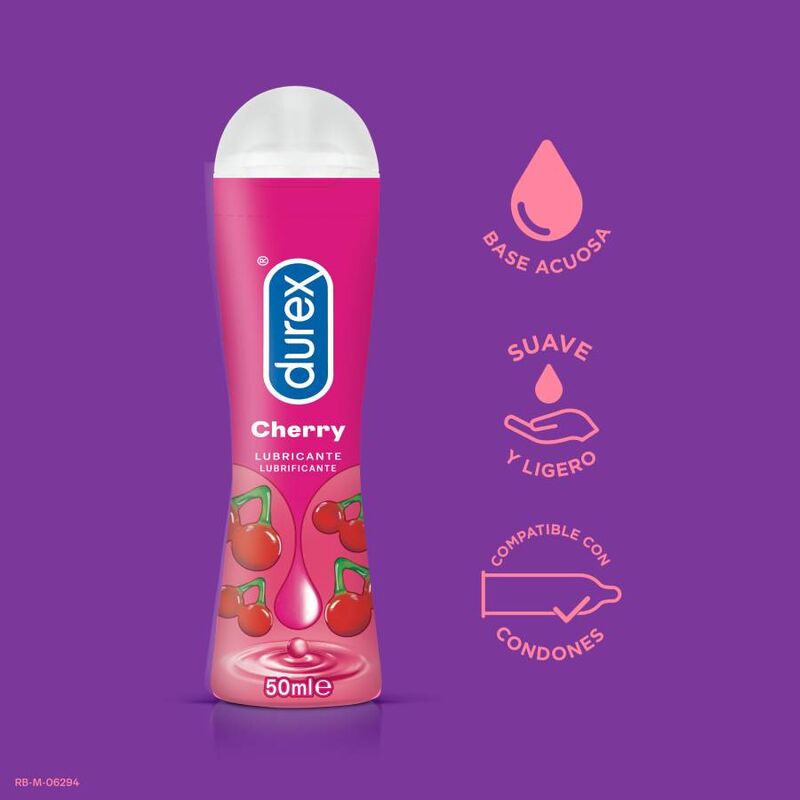 Lubricante Durex Cereza 50ML