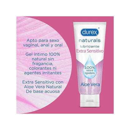 Lubricante Durex Naturals 100 ML