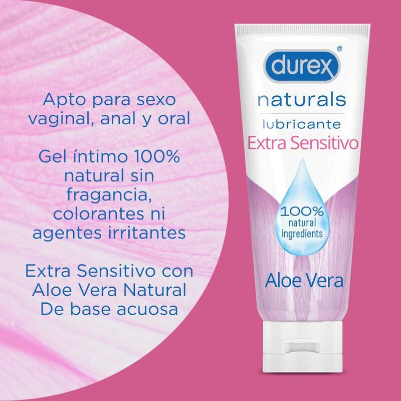 Lubricante Durex Naturals 100 ML