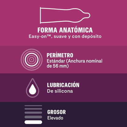 Preservativos Durex Sin Latex 12 Uds