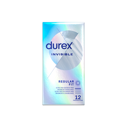 Preservativos Durex Invisible Extra Fino 12 Uds