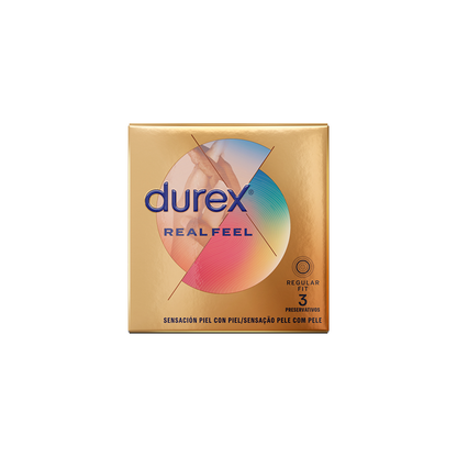 Preservativos Durex Real Feel 3 Uds