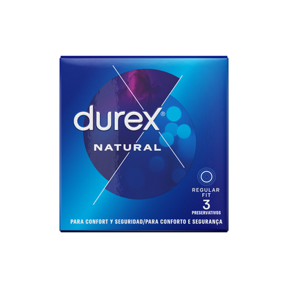 Preservativos Durex Natural Classic 3 Uds