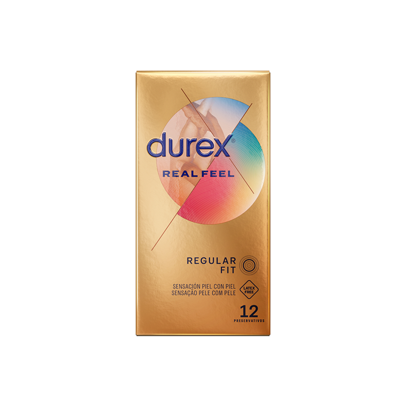 Preservativos Durex Real Feel 12 Uds