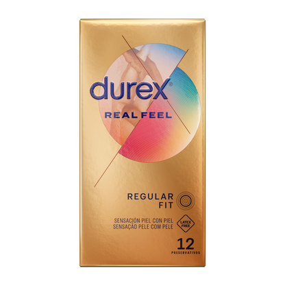 Preservativos Durex Real Feel 12 Uds