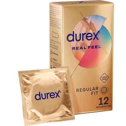 Preservativos Durex Real Feel 12 Uds