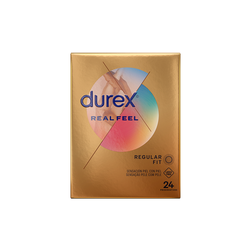 Preservativos Durex Real Feel 24 Uds