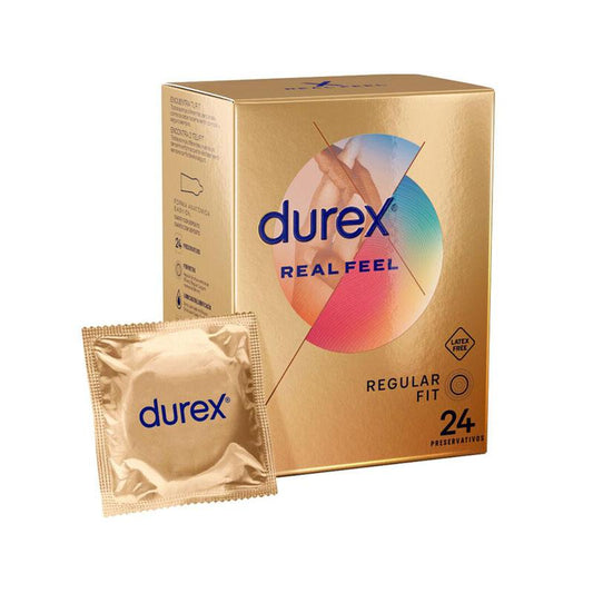 Preservativos Durex Real Feel 24 Uds