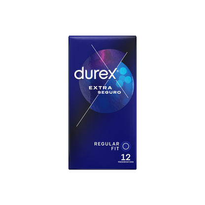 Preservativos Durex Extra Seguro 12 Uds