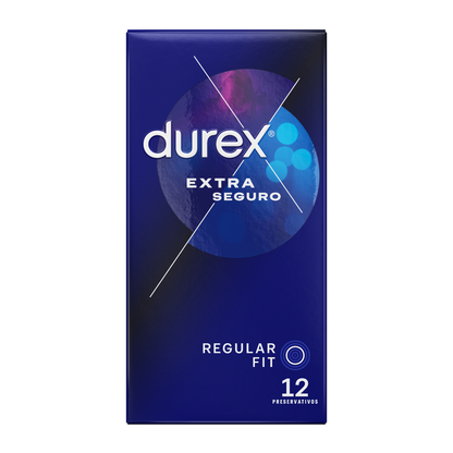 Preservativos Durex Extra Seguro 12 Uds