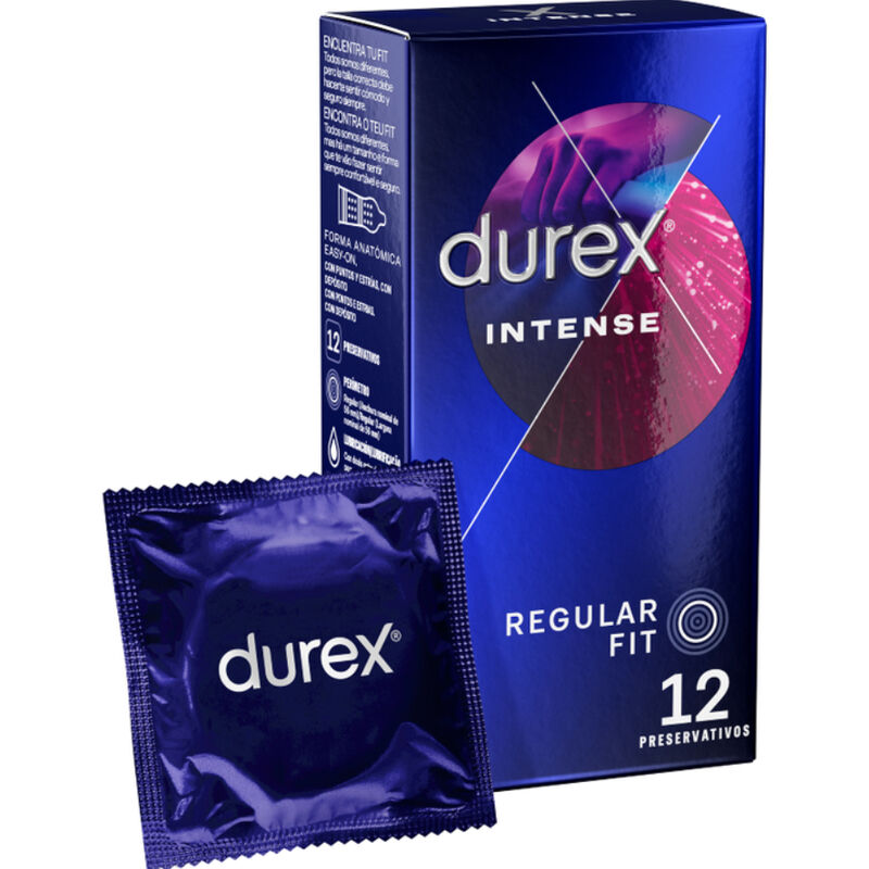 Preservativos Durex Intense Orgasmic 12 Uds