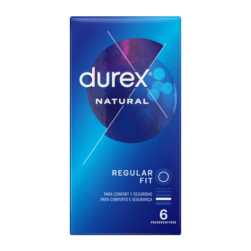 Preservativos Durex Natural Classic 6 Uds