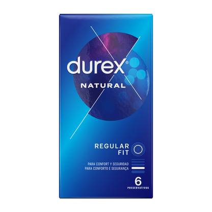Preservativos Durex Natural Classic 6 Uds