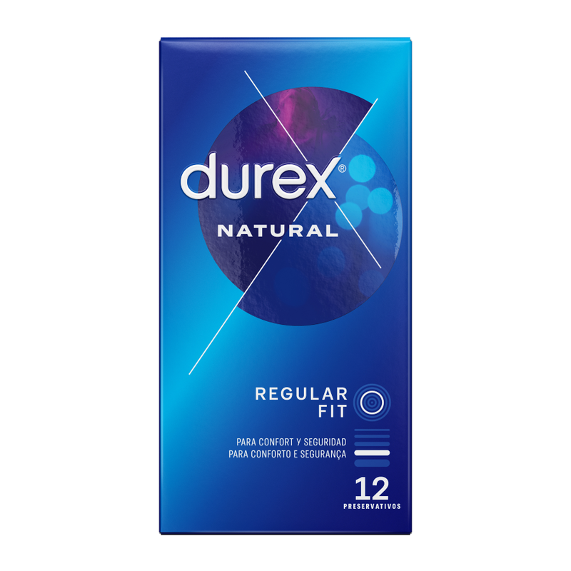 Preservativos Durex Natural Plus 12 Uds