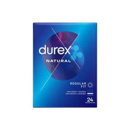 Preservativos Durex Natural Plus 24 Uds