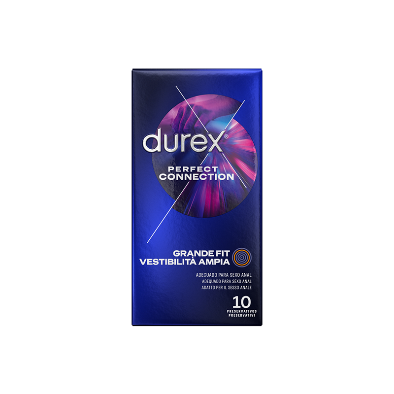 Preservativos Durex Perfect Connection Extra Lubricacion Silicona 10 Uds
