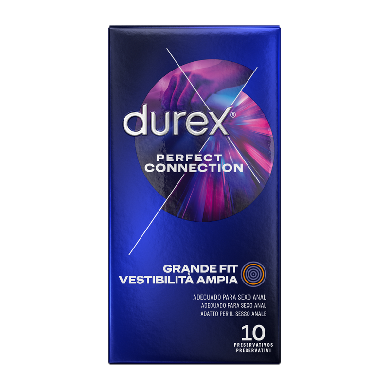 Preservativos Durex Perfect Connection Extra Lubricacion Silicona 10 Uds